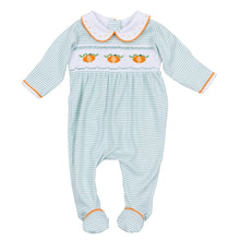  Lil' Pumpkin Classics Smocked Girl Footie - Magnolia BabyFootie