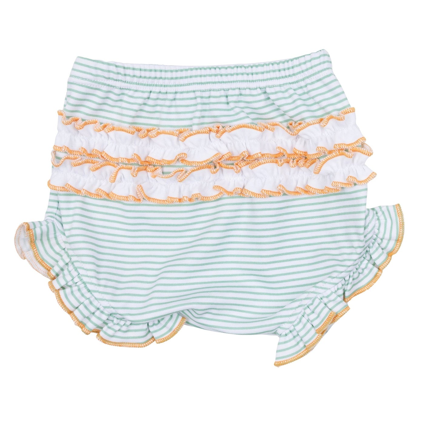 Lil' Pumpkin Classics Smocked Long Sleeve Diaper Cover Set - Magnolia BabyDiaper Cover