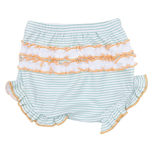 Lil' Pumpkin Classics Smocked Long Sleeve Diaper Cover Set - Magnolia BabyDiaper Cover