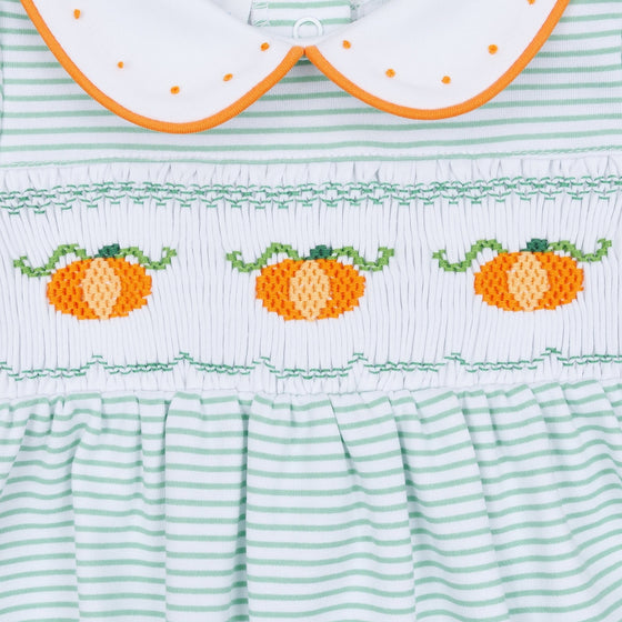 Lil' Pumpkin Classics Smocked Long Sleeve Dress - Magnolia BabyDress