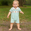 Lil' Pumpkin Classics Smocked Short Playsuit - Magnolia BabyShort Playsuit