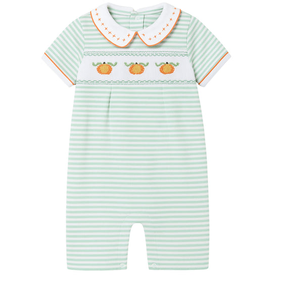 Lil' Pumpkin Classics Smocked Short Playsuit - Magnolia BabyShort Playsuit