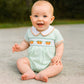 Lil' Pumpkin Classics Smocked Short Playsuit - Magnolia BabyShort Playsuit