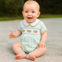  Lil' Pumpkin Classics Smocked Short Playsuit - Magnolia BabyShort Playsuit