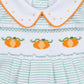 Lil' Pumpkin Classics Smocked Short Sleeve Boy Bubble - Magnolia BabyBubble