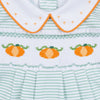 Lil' Pumpkin Classics Smocked Short Sleeve Boy Bubble - Magnolia BabyBubble