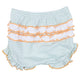 Lil' Pumpkin Classics Smocked Short Sleeve Diaper Cover Set - Magnolia BabyDiaper Cover