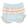 Lil' Pumpkin Classics Smocked Short Sleeve Diaper Cover Set - Magnolia BabyDiaper Cover