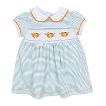  Lil' Pumpkin Classics Smocked Short Sleeve Dress - Magnolia BabyDress