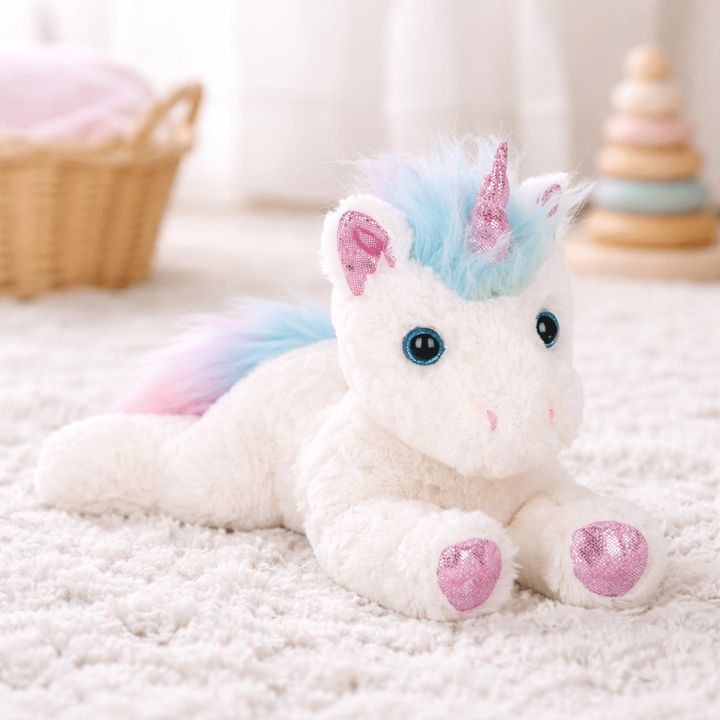 Lil' Rainbow Shimmers the Unicorn - Magnolia BabySoft Toy