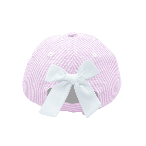 Lil Sis Bow Baseball Hat - Magnolia BabyHat