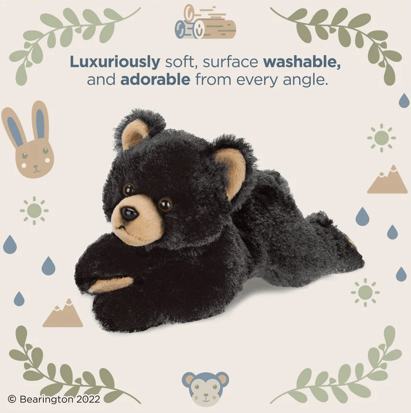 Lil' Smokie Black Bear Toy - Magnolia BabySoft Toy