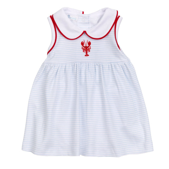 Lil' Snappers Collared Dress - Magnolia BabyDress