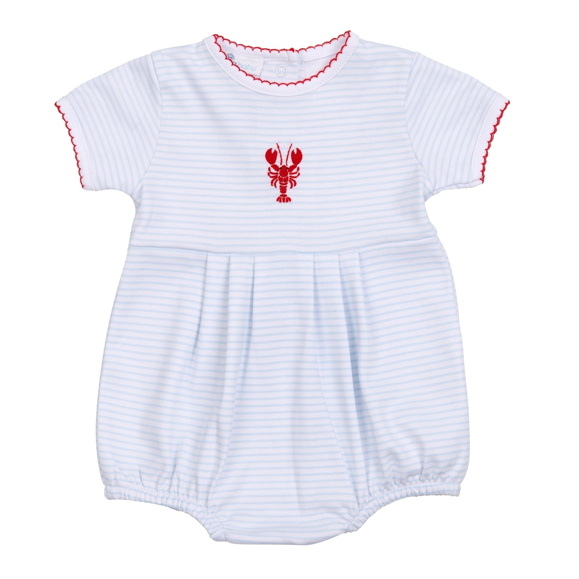 Lil' Snappers Embroidered Bubble - Magnolia BabyBubble