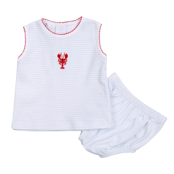 Lil' Snappers Embroidered Diaper Cover Set - Magnolia BabyDiaper Cover