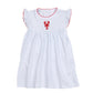 Lil' Snappers Embroidered Dress - Magnolia BabyDress