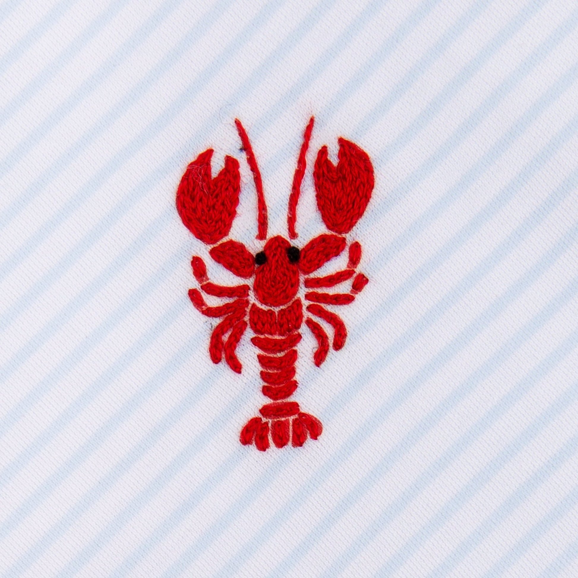 Lil' Snappers Embroidered Footie - Magnolia BabyFootie