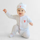 Lil' Snappers Embroidered Footie - Magnolia BabyFootie