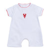 Lil' Snappers Embroidered Short Playsuit - Magnolia BabyShort Playsuit