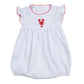 Lil' Snappers Hand-Embroidered Flutters Bubble - Lobster - Magnolia BabyBubble