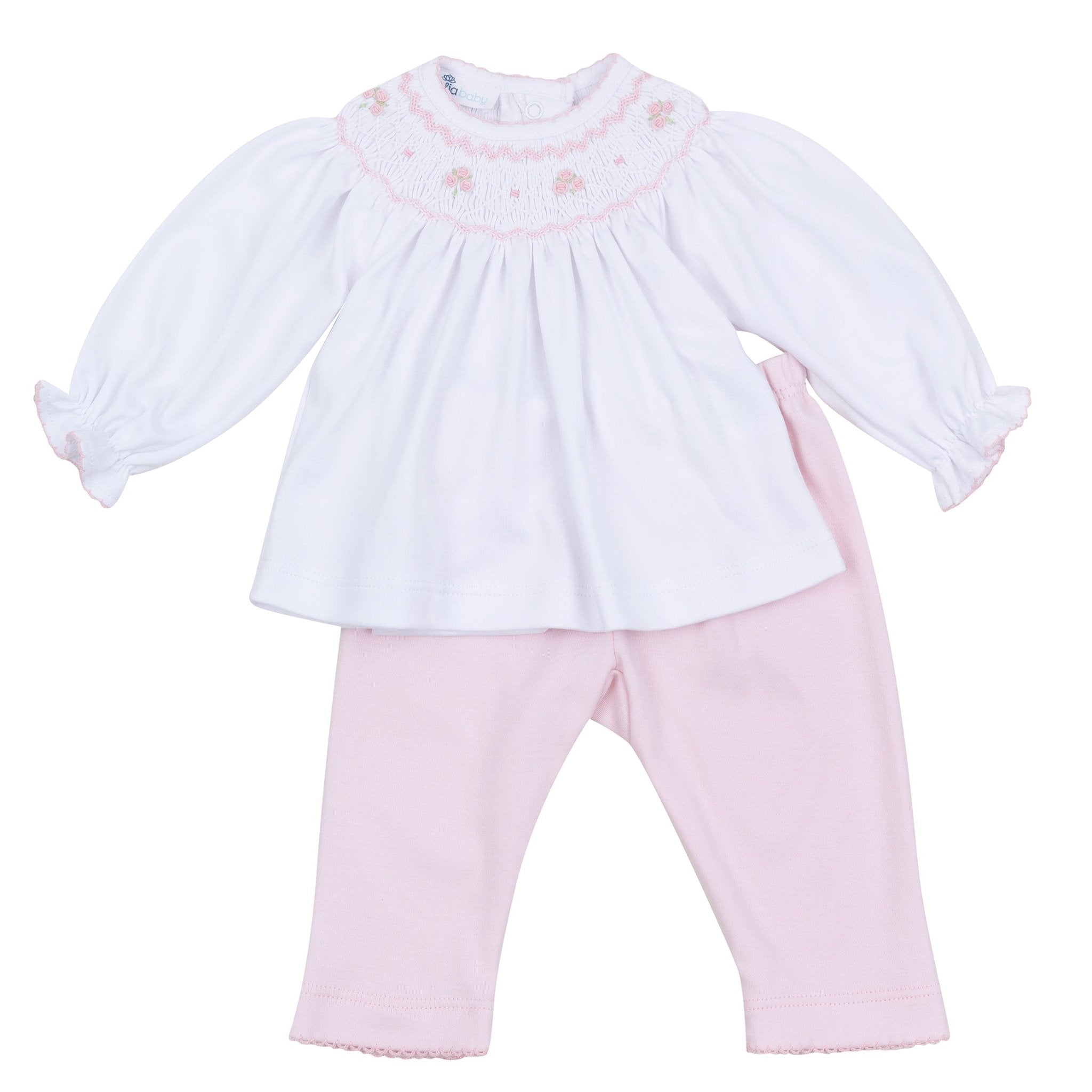 Lillian Bishop 2pc Pant Set - Pink - Magnolia Baby2pc Pant Set