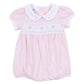 Lillian Smocked Bubble - Pink - Magnolia BabyBubble
