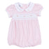 Lillian Smocked Bubble - Pink - Magnolia BabyBubble