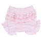 Lillian Smocked Ruffle Diaper Cover Set - Pink - Magnolia BabyDiaper Cover