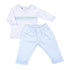 Lilly and Logan Smocked 2pc Pant Set - Blue - Magnolia Baby2pc Pant Set