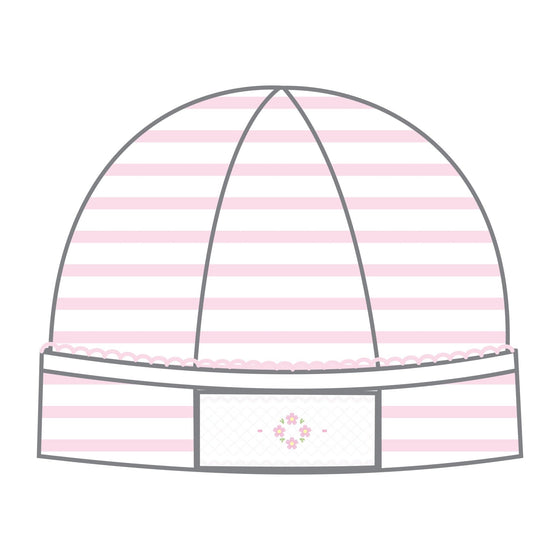 Lilly and Logan Smocked Hat - Pink - Magnolia BabyHat