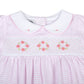 Lilly and Logan Smocked Long Sleeve Bubble - Pink - Magnolia BabyBubble