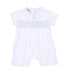Lilly & Lucas Smocked Short Playsuit - Blue - Magnolia BabyShort Playsuit