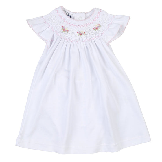 Lindsay Bishop Flutters Dress - Pink - Magnolia BabyDress