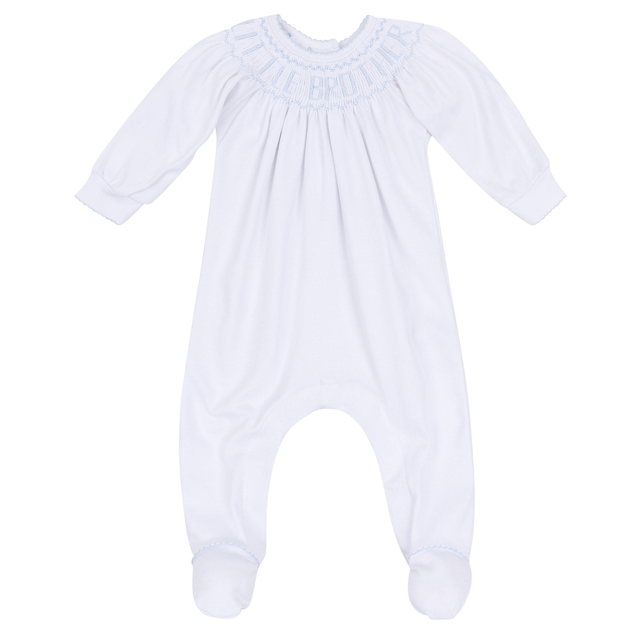 Little Brother Bishop Footie - Magnolia BabyFootie