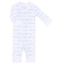  Little Brother Blue Printed Little Zipper Pajamas - Magnolia BabyZipper Pajamas