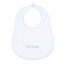  Little Brother Embroidered Bib - Magnolia BabyBib