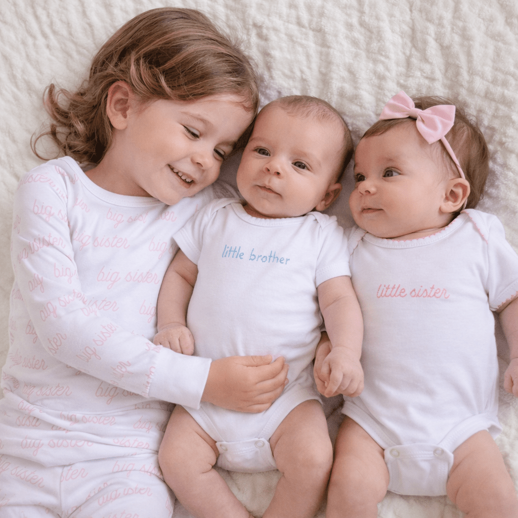 Little Brother Embroidered Bodysuit - Magnolia BabyBodysuit