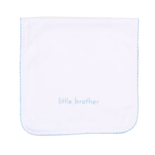  Little Brother Embroidered Burp Cloth - Magnolia BabyBurp Cloth