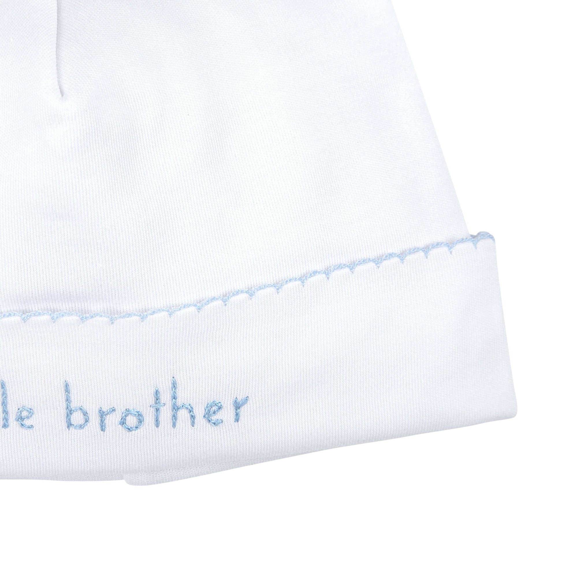 Little Brother Embroidered Hat - Magnolia Baby Hat
