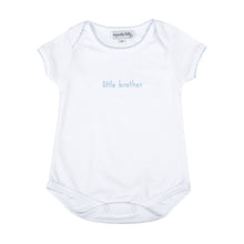  Little Brother Embroidered Lap Bodysuit - Magnolia BabyBodysuit