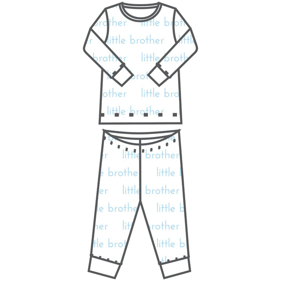 Little Brother Long Pajamas - Magnolia BabyLong Pajamas