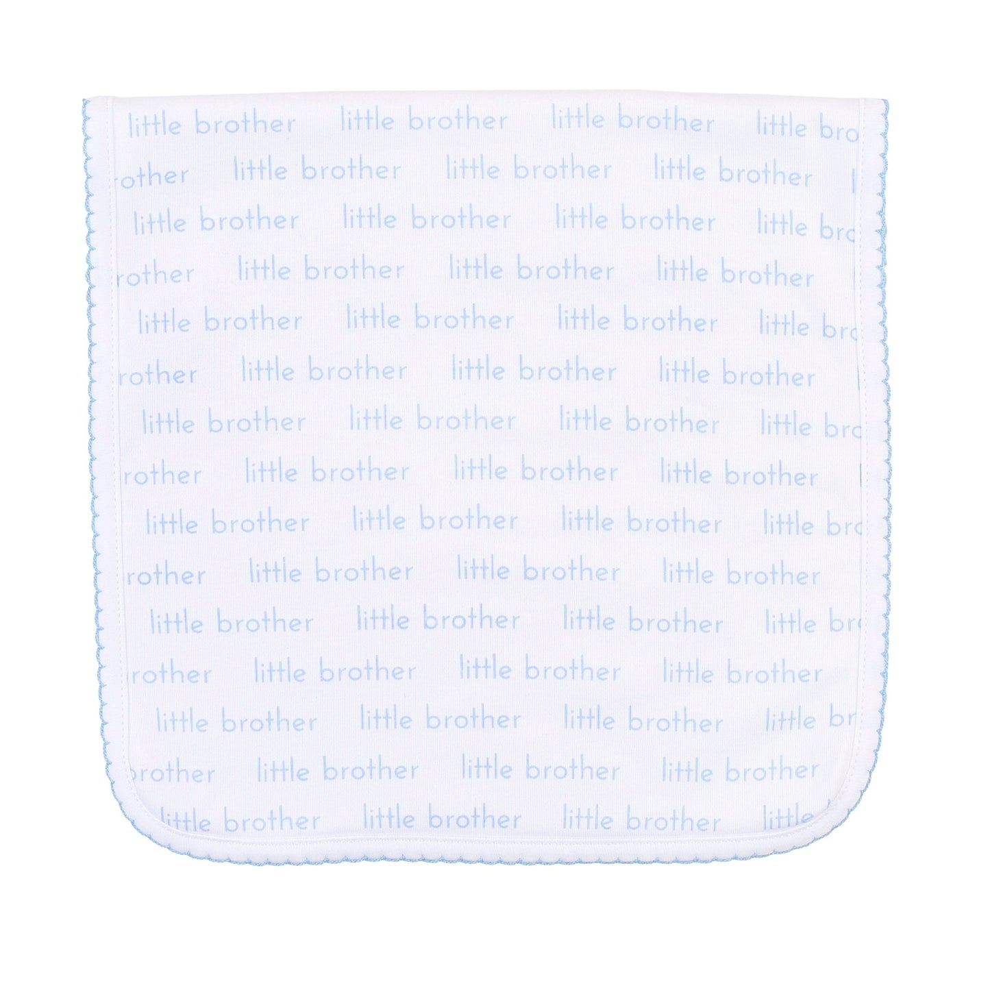 Little Brother Print Burp Cloth - Magnolia Baby Burp Cloth