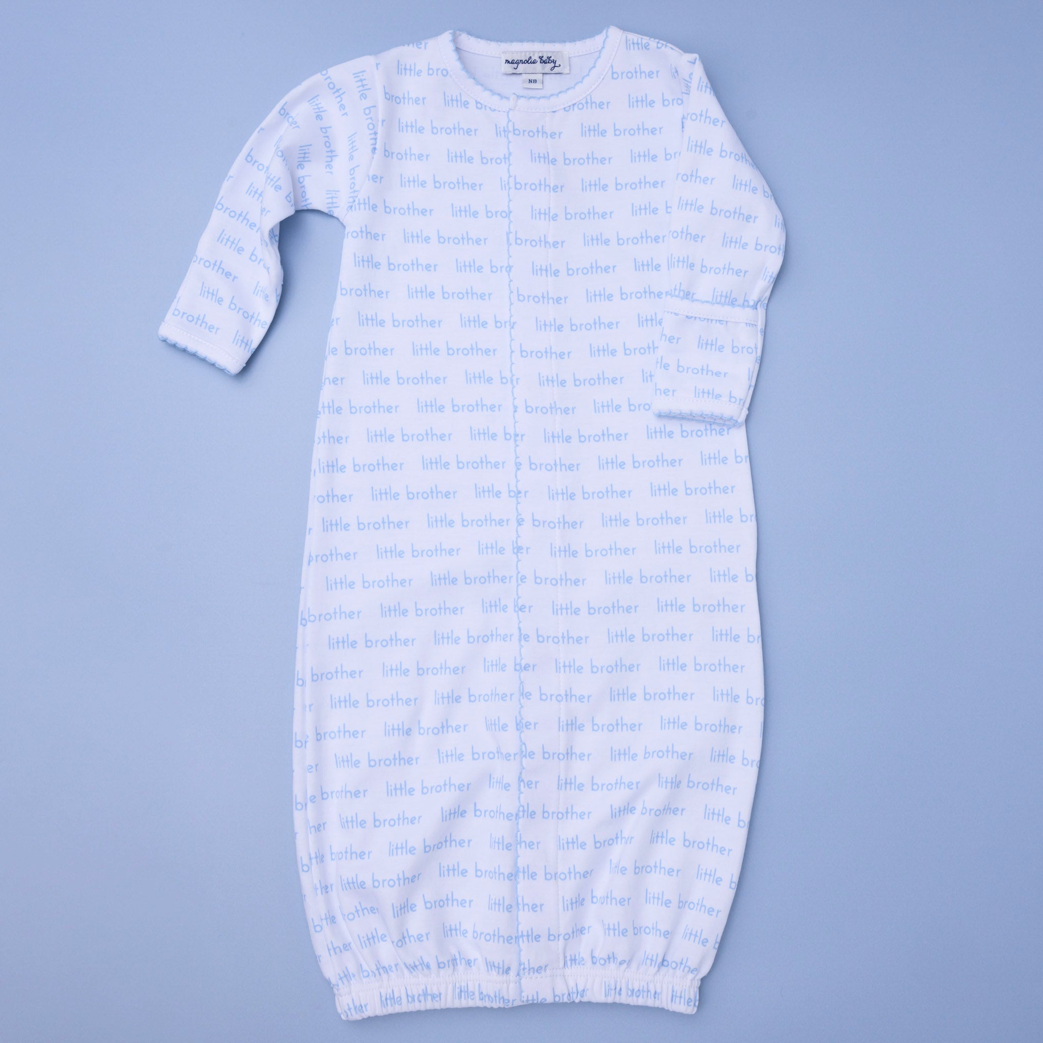 Little Brother Print Converter - Magnolia Baby Converter Gown