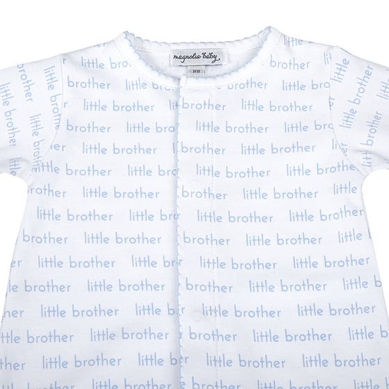 Little Brother Print Converter - Magnolia BabyConverter Gown