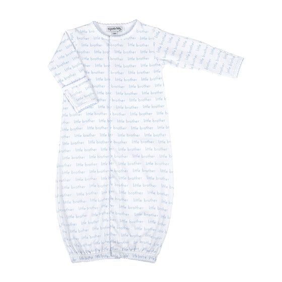 Little Brother Print Converter - Magnolia BabyConverter Gown