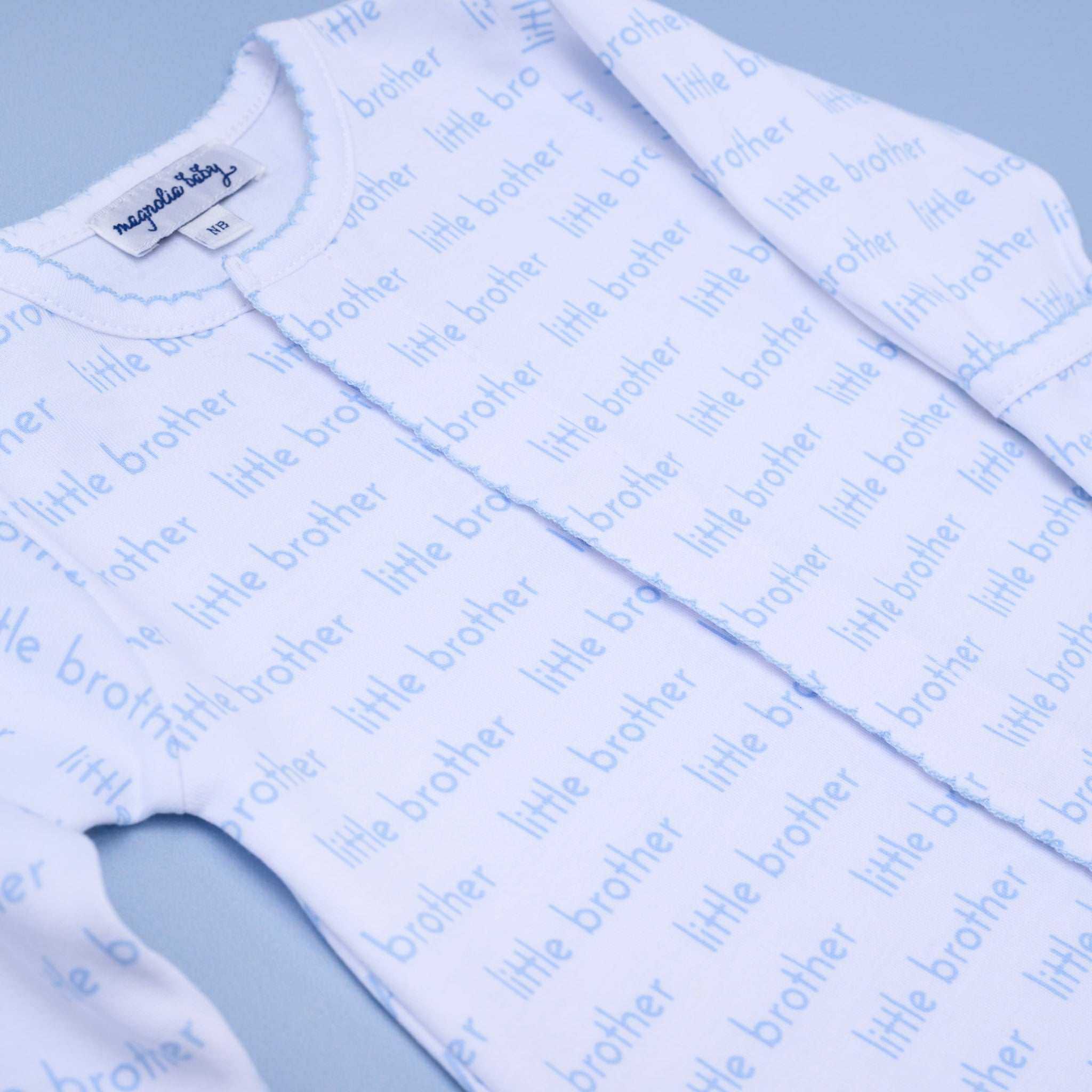 Little Brother Print Converter - Magnolia Baby Converter Gown