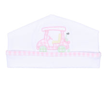  Little Caddie Applique Pink Hat - Magnolia BabyHat