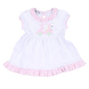 Little Caddie Applique Pink Short Sleeve Dress Set - Magnolia BabyDress