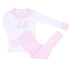 Little Caddie Applique Ruffle Toddler Long Pajamas - Pink - Magnolia BabyLong Pajamas