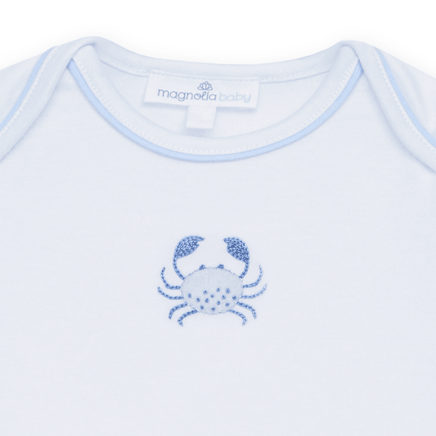 Magnolia Baby_Little Crawlers Bodysuit - Light Blue_3